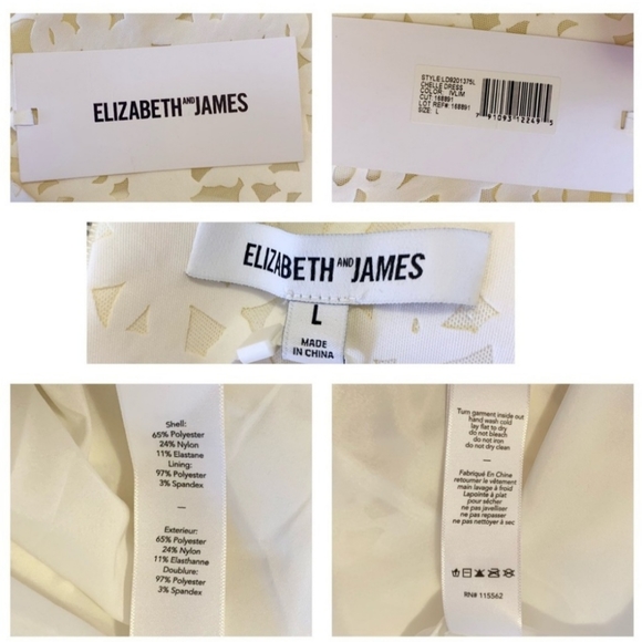 Elizabeth and James'Chelle' Flocked Shift Dress - Picture 8 of 8